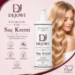 Dejowi V50 Premium Keratin ve Argan Yağlı Saç Bakım Kremi 200ml resmi