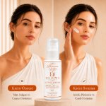 Dejowi V50 Premium Mineral Filtre Destekli Hibrit UVA/UVB Koruma SPF 50+ PA++++ Güneş Kremi 100ml resmi